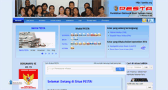 Desktop Screenshot of pesta.sabda.org