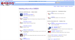 Desktop Screenshot of katalog.sabda.org