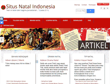 Tablet Screenshot of natal.sabda.org