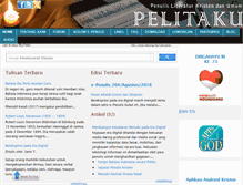 Tablet Screenshot of pelitaku.sabda.org