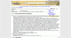 Desktop Screenshot of kamus.sabda.org