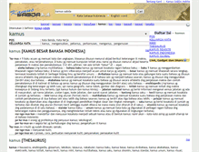 Tablet Screenshot of kamus.sabda.org